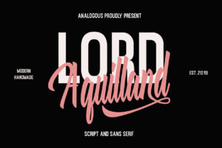 Aquilland: A Contemporary Script Font for Modern Branding