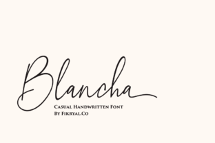 Blancha: A Modern Handwritten Font for Creative Campaigns