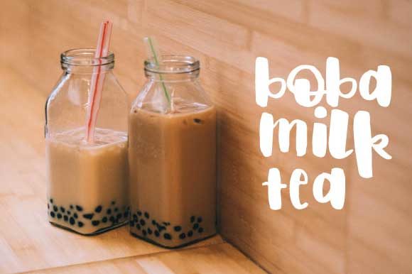 Boba: A Chubby Script Font That Feels Like a Warm Greeting