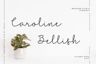 Caroline Bellish: A Script Font with Elegance and Versatility