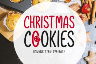 Christmas Cookies Font: A Holiday Script for Authentic Branding