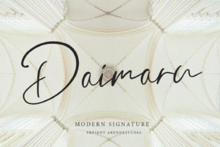 Daimaru: A Script Font with Character and Versatility