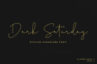 Dark Saturday: A Beautiful Font for Your Brand’s Visual Makeover