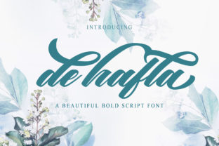 De Hafla Typeface: A Bold Script for Digital Branding
