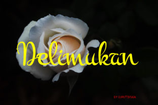 Delimukan: A Handwritten Typeface for Modern Web Design