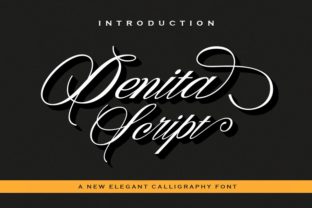 Denita Font: Elevate Your Web Typography with a Sophisticated Script