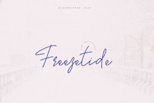 Freezetide Font: A Script Amp Typeface for Memorable Campaigns