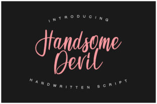 Handsome Devil Font: A Bold Script for Stronger Campaigns