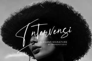 Intervensi Font: A Sweet Script for Creative Makers