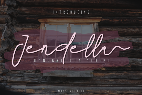 Jendella: A Script Font with Quiet Elegance