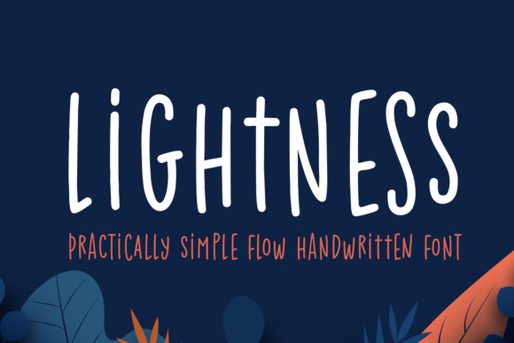 Lightness Font: A Graceful Script for Editorial Design