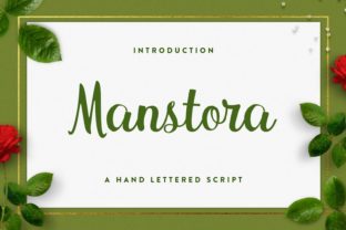 Manstora Font: A Script That Elevates Your Brand's Visual Voice