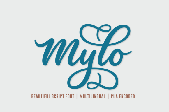 Mylo Font: A Modern Script Typeface for Web Design