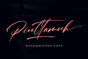 Pinttamuh: A Script Font That Elevates Digital Branding