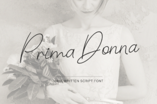 Prima Donna Font: A Script Typeface That Elevates Editorial Design