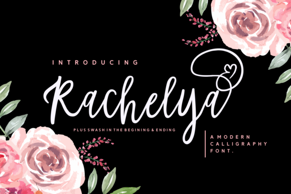 Rachelya Font: A Script That Elevates Your Brand’s Visual Story