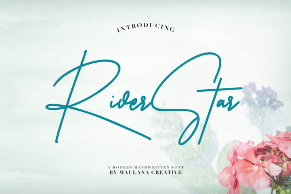 Riverstar Signature Font: Elevating Brand Identity with Authentic Handwriting