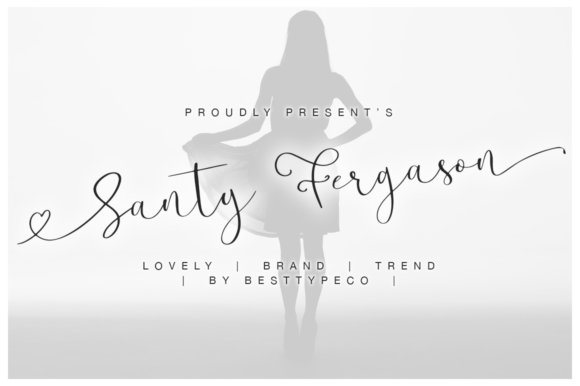 Santy Fergason: A Handwritten Font That Feels Like a Warm Welcome