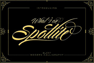 Spotlite Slant: A Handwritten Typeface for Modern Web Design