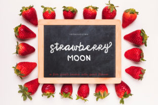 Strawberry Moon Font: A Sweet Addition to Editorial Design