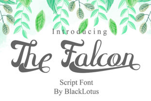 The Falcon Typeface: A Designer’s Bold Script for Branding