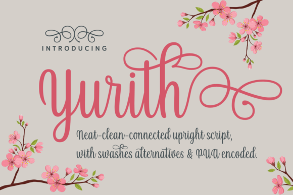 Yurith: A Charming Script Font for Branding Projects
